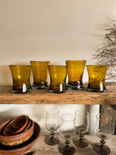 Load image into Gallery viewer, Mexican Hand Blown Tumblers, set of 5