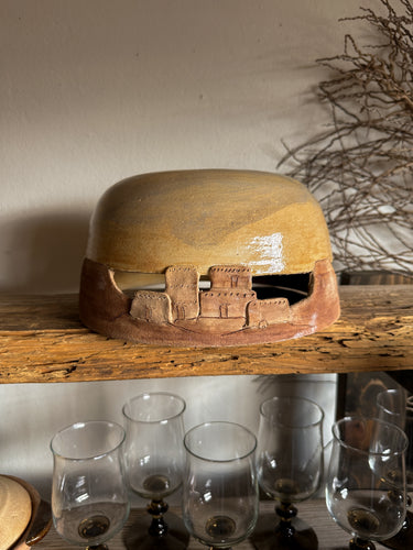 Desert Inspired Pottery Pendant Lamp Shade