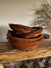 Load image into Gallery viewer, Mexican Pottery Bowls, collection of 4