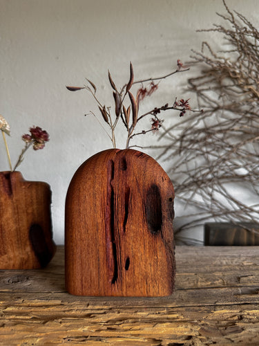 Arched Mesquite Vase