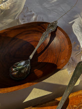 Load image into Gallery viewer, Mismatched Antiqued Silver Serving Utensils, set of 5