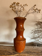 Load image into Gallery viewer, Tall Wooden Vase