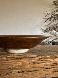 Shallow Pottery Bowl