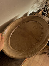 Load image into Gallery viewer, Oatmeal Stoneware Platter