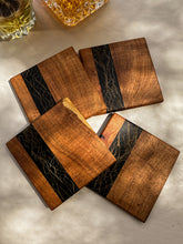 Load image into Gallery viewer, Dried Prickly Pear Coasters, set of 4