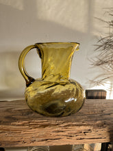 Load image into Gallery viewer, Hand Blown Mexican Glass Pitcher