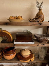 Load image into Gallery viewer, Dark Stained Keepsake Wooden Box