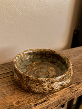 Load image into Gallery viewer, Speckled Shallow Pottery Bowl