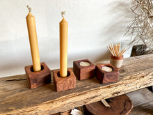 Load image into Gallery viewer, Tealight &amp; Tapered Candle Holder