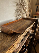 Load image into Gallery viewer, Worn Wooden Serving Tray