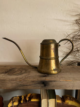 Load image into Gallery viewer, Antiqued Brass Watering Can