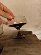Load image into Gallery viewer, Smoky Brown Champagne Coupes, set of 8
