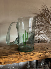 Load image into Gallery viewer, Hand Blown Saguaro Pitcher