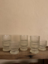 Load image into Gallery viewer, "Crystal Ice" Lowball Rocks Glasses, set of 8