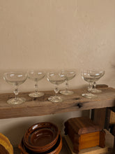 Load image into Gallery viewer, Champagne Coupe Glasses, set of 6