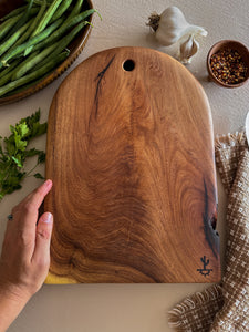 Arched Mesquite Board