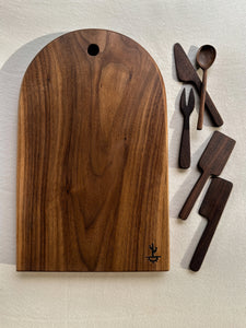 Arched Board & Utensil Set