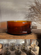 Load image into Gallery viewer, Amber Glass Vessel
