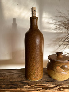 Stoneware Bottle with Cork