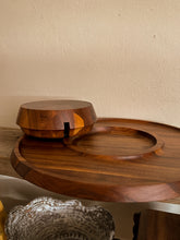 Load image into Gallery viewer, Danish Serving Platter &amp; Cutting Block