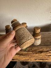 Load image into Gallery viewer, Stoneware Spice Jars, set of 6