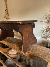 Load image into Gallery viewer, Rustic Wooden Stool