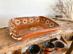 Mexican Red Clay Tray