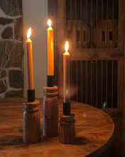Load image into Gallery viewer, Mesquite Taper Candle Holders, set of 3