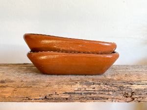 Mexican Pottery Dishes, pair