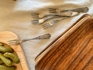 Sterling Silver Olive/Pickle Fork