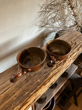 Load image into Gallery viewer, Turned Pottery Bowls, pairs
