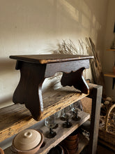 Load image into Gallery viewer, Rustic Wooden Stool