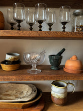 Load image into Gallery viewer, Pedestal Etched Glass Bowl