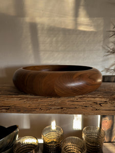 Shallow Wooden Bowl