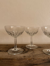 Load image into Gallery viewer, "Diamant" Champagne Coupes, set of 4