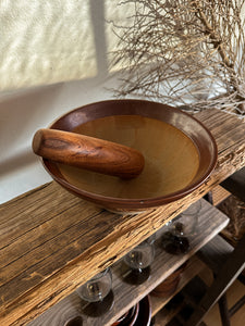 Large Japanese Grinding Bowl
