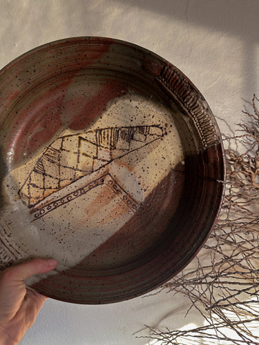 Handturned Stoneware Bowl