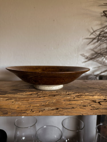 Shallow Pottery Bowl