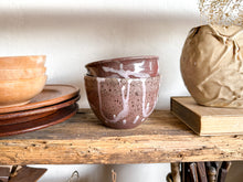 Load image into Gallery viewer, Hand Turned Purple Bowls, pair