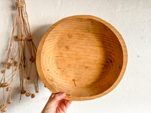 Load image into Gallery viewer, Primitive Wooden Bowl
