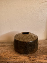 Load image into Gallery viewer, Earthy Brown &amp; Green Pottery Vessel