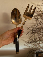 Load image into Gallery viewer, Twisted Gold Serving Utensils