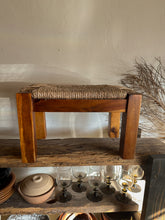 Load image into Gallery viewer, Seagrass Wooden Stool