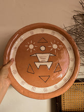 Load image into Gallery viewer, Southwestern Studio Pottey Platter