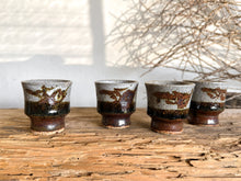 Load image into Gallery viewer, Pottery Shot Glasses, set of 4