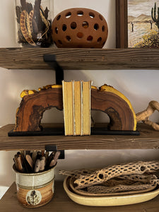 Perished Mesquite Bookends