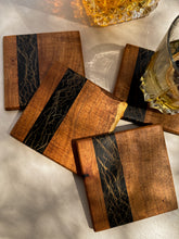 Load image into Gallery viewer, Dried Prickly Pear Coasters, set of 4