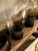 Load image into Gallery viewer, Brown Textured Rocks Glasses, set of 8