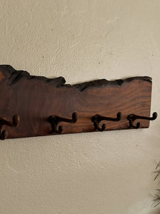 Walnut Coat Rack