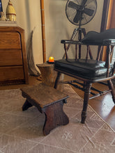 Load image into Gallery viewer, Rustic Wooden Stool